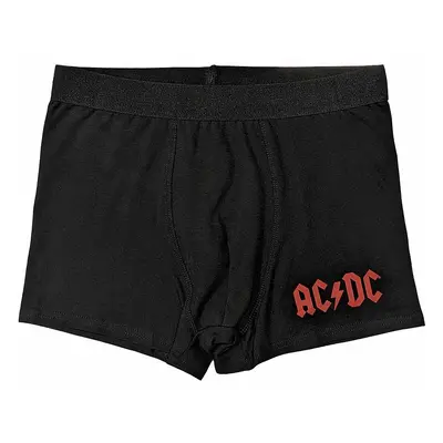 AC/DC boxerky CO+EA, Logo Black, pánské