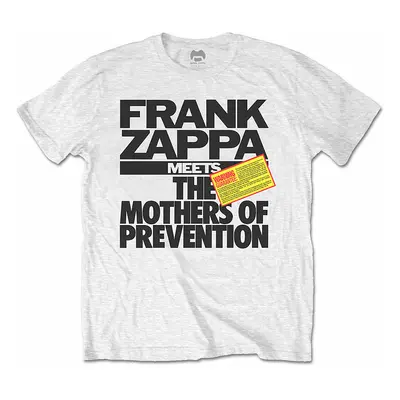 Frank Zappa tričko, The Mothers of Prevention White, pánské