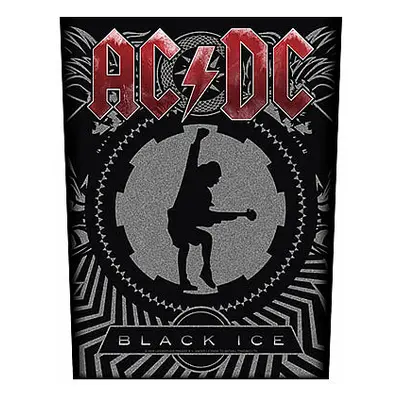 AC/DC nášivka na záda 30x27x36 cm, Black Ice