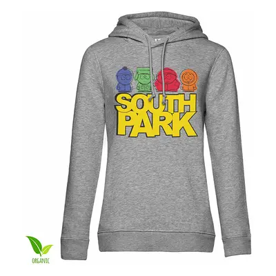 South Park mikina, Sketched Girly Heather Grey, dámská