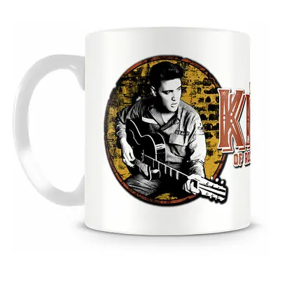 Elvis Presley keramický hrnek 250ml, King Of Rock N Roll