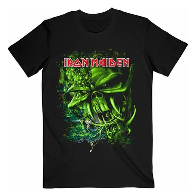 Iron Maiden tričko, Final Frontier Green Black, pánské