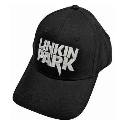 Linkin Park kšiltovka, White Logo Black