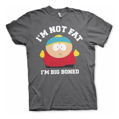 South Park tričko, I&#039;m Not Fat - I&#039;m Big Boned Dark Grey, pánské