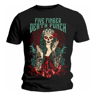 Five Finger Death Punch tričko, Lady Muerta, pánské