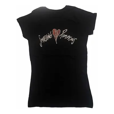 Smashing Pumpkins tričko, Gish Heart Ladies Black, dámské