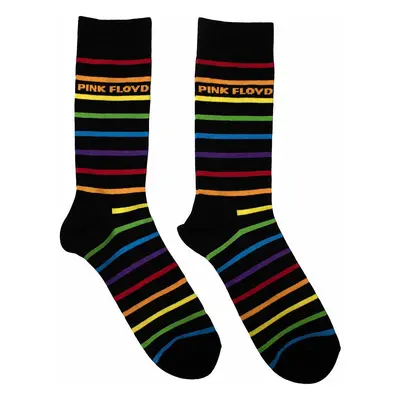 Pink Floyd ponožky, Wide Stripes Black, unisex