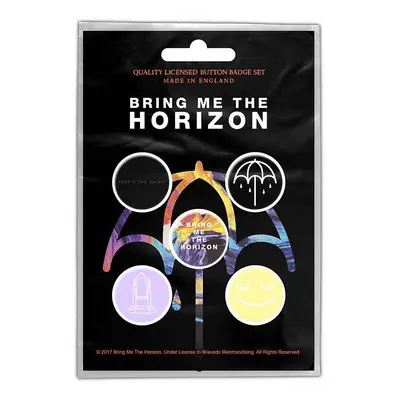 Bring Me The Horizon set 5-ti placek průměr 25 mm, That&#039;s the Spirit