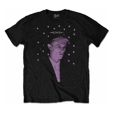 David Bowie tričko, Dots Black, pánské