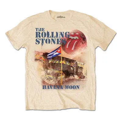 Rolling Stones tričko, Havana Moon Vegas Gold, pánské