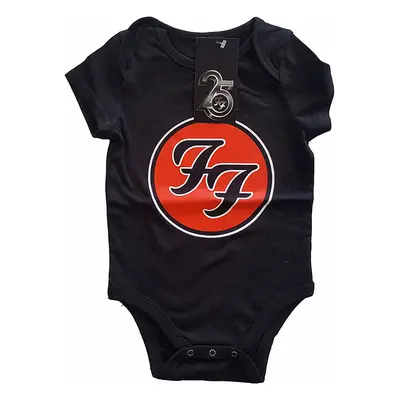 Foo Fighters kojenecké body tričko, FF Logo Black, dětské