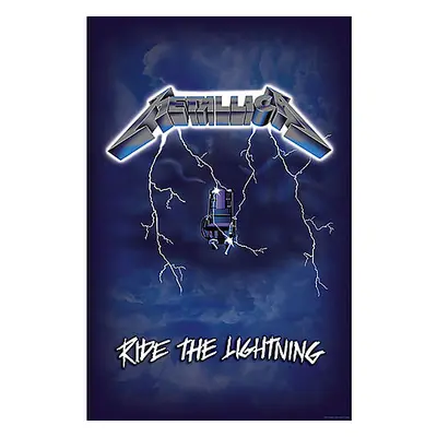 Metallica textilní banner 70cm x 106cm, Ride The Lightning