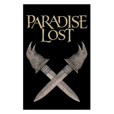 Paradise Lost textilní banner PES 70cm x 106cm, Obsidian Dagger