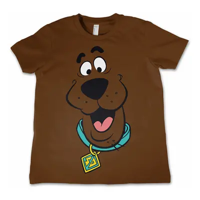 Scooby Doo tričko, Face Brown, dětské