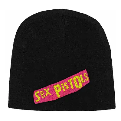 Sex Pistols zimní kulich, Logo Black