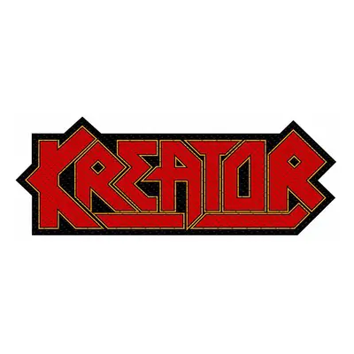 Kreator tkaná nášivka PES 100x35 mm, Logo Cut-Out