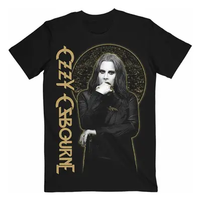 Ozzy Osbourne tričko, Patient No. 9 Gold Graphic Black, pánské