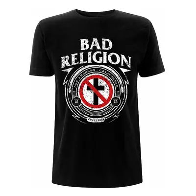 Bad Religion tričko, Badge, pánské