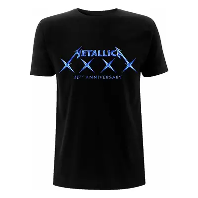 Metallica tričko, 40 XXXX Black, pánské