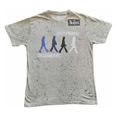 The Beatles tričko, Abbey Road Colours Wash Collection Grey, pánské