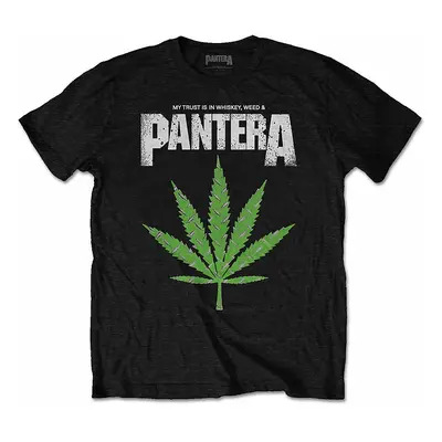 Pantera tričko, Whiskey &#039;n Weed Black, pánské