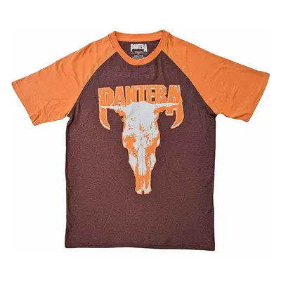 Pantera tričko, Skull Brown & Orange, pánské