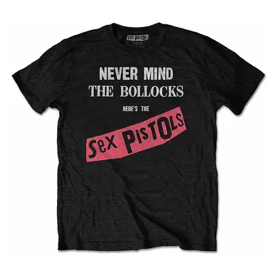 Sex Pistols tričko, Never Mind The Bollocks Black, pánské