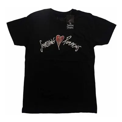 Smashing Pumpkins tričko, Gish Heart Black, pánské