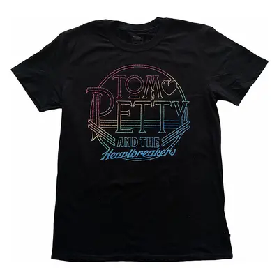 Tom Petty tričko, Circle Logo Black, pánské