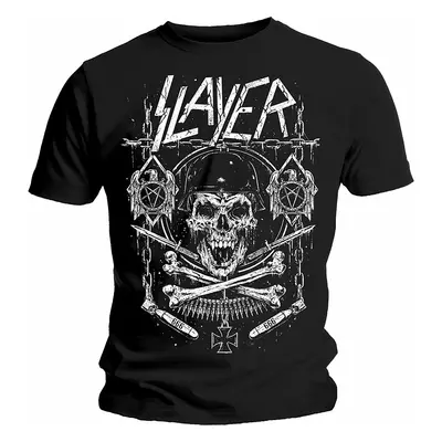 Slayer tričko, Skull & Bones Revised, pánské