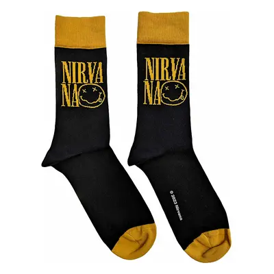 Nirvana ponožky, Logo Stacked Black, unisex