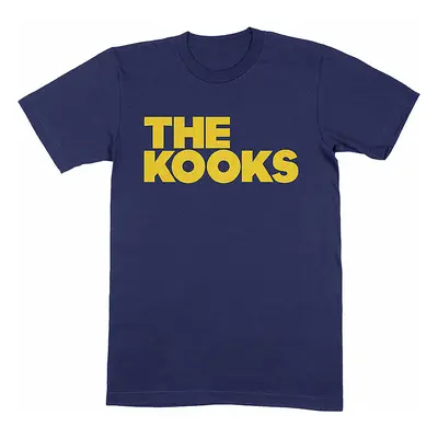 The Kooks tričko, Logo Navy Blue, pánské