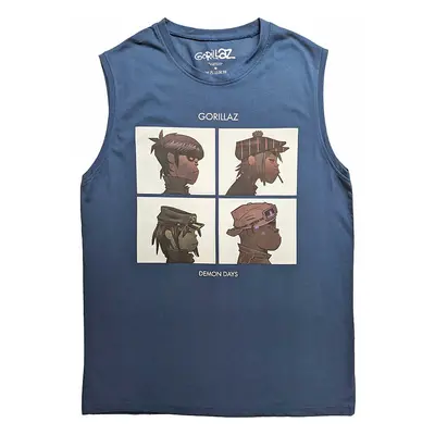 Gorillaz tílko, Demon Days Denim Blue, pánské