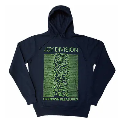 Joy Division mikina, Unknown Pleasures FP Navy Blue, pánská