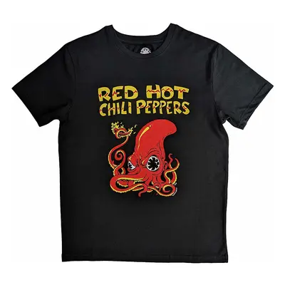 Red Hot Chili Peppers tričko, Octopus Black, pánské