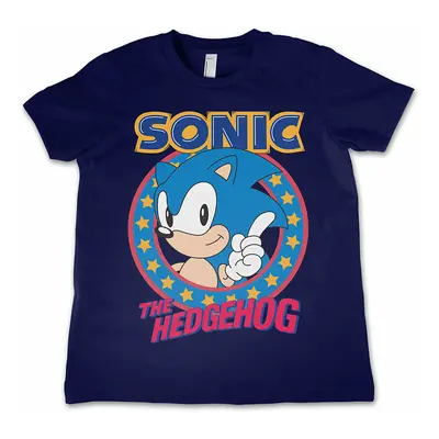 Sonic The Hedgehog tričko, Sonic The Hedgehog Navy, dětské