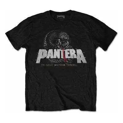 Pantera tričko, Snake Logo Black, pánské