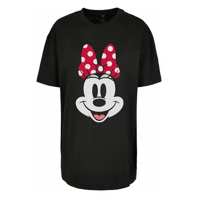 Mickey Mouse tričko, Minnie Smiles Ladies Black, dámské