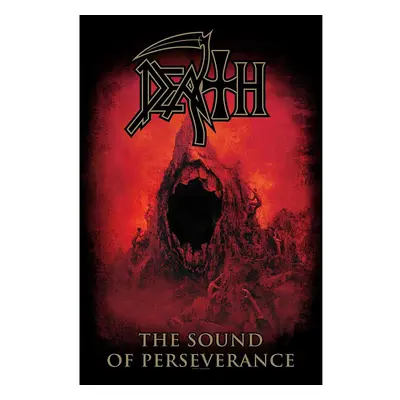 Death textilní banner 70cm x 106cm, Sound Of Perseverance