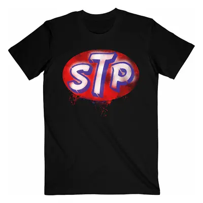 Stone Temple Pilots tričko, Red Logo Black, pánské