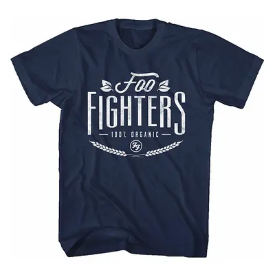 Foo Fighters tričko,100% Organic Navy, pánské