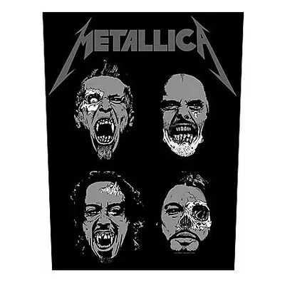 Metallica nášivka na záda 30x27x36 cm, Undead