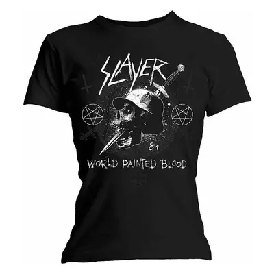 Slayer tričko, Dagger Skull Black, dámské