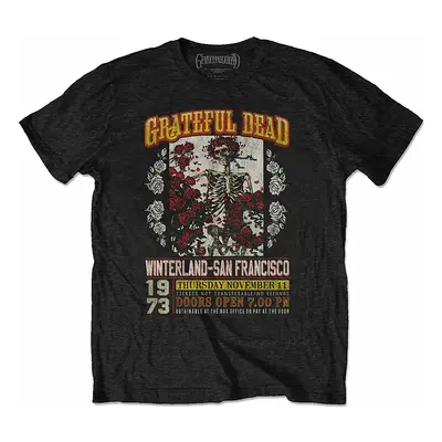 Grateful Dead tričko, San Francisco Eco-Tee Black, pánské