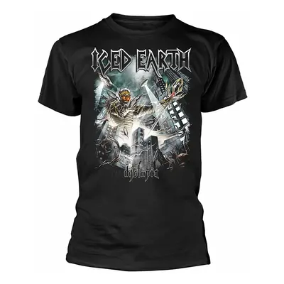 Iced Earth tričko, Dystopia BP Black, pánské