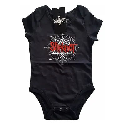 Slipknot kojenecké body tričko, Star Logo Black, dětské