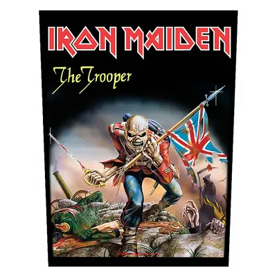 Iron Maiden nášivka na záda 30x27x36 cm, The Trooper, unisex