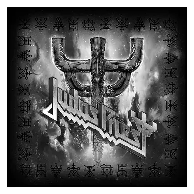 Judas Priest bavlněný šátek 55 x 55cm, Logo & Fork Black