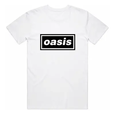 Oasis tričko, Decca Logo White, pánské