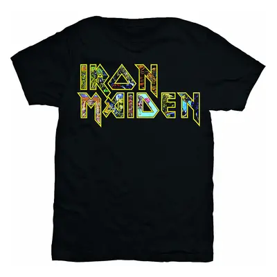 Iron Maiden tričko, Eddie Logo, pánské